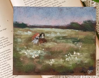 Kindred Spirits Soft Pastel Study No. 4