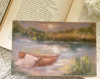 By the Shore Pastel Study No. 1
