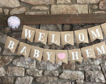 Burlap Baby Shower Etsy