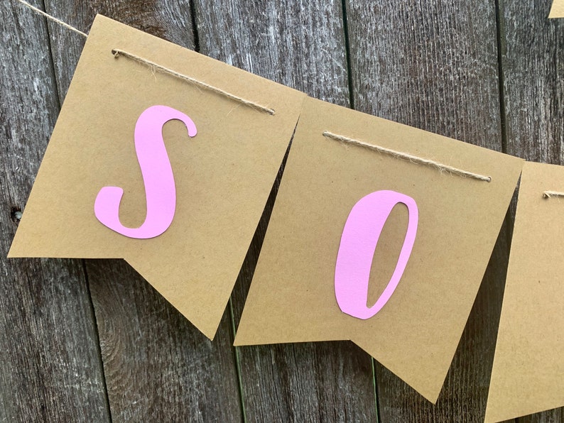 Baseball or Softball Gender Reveal Baby Shower Banner Etsy
