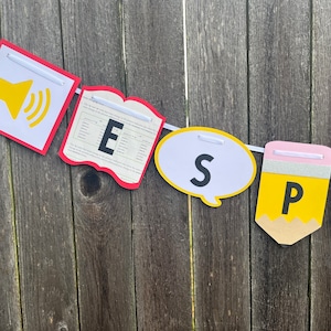 Spanish Classroom Decor, Espanol Banner, Teacher Gift, Teacher Appreciation, Student Teacher, Bulletin Board