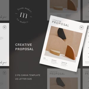 Creative Proposal Template: Artist/Designer Estimate (Canva)