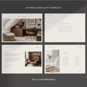 Interior Designer Fee Proposal | Project Proposal | Interior Design Presentation | Moodboard Template | PPT Presentation | Powerpoint image 4