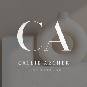 Premade Logo | Interior Design Logo | Realtor Logo | Logo Template | Initials Logo | Real Estate Logo | Photography Logo | Logo Maker