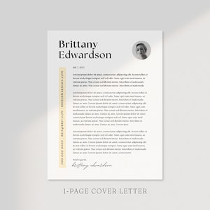 Minimalist Resume Template: 2-Page CV Design (Canva) image 4