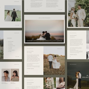 Wedding Photography Pricing Template | Photography Welcome Guide | Photographer Investment Guide | Price List | Services and Pricing Guide