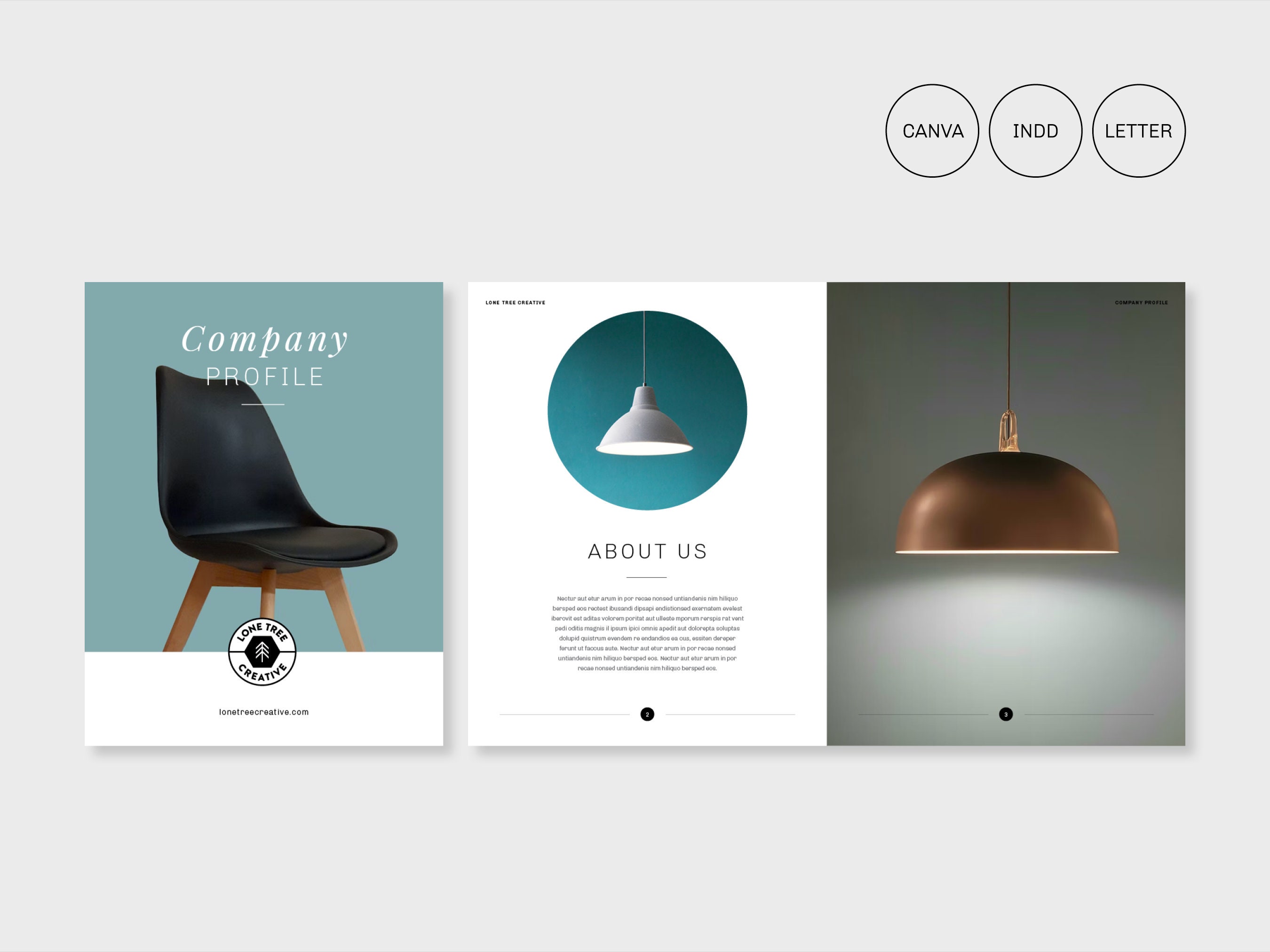 Small Business Brochure Examples Small Business Brochure Template: Company Catalog (canva & Indesign) - Etsy