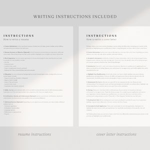 Minimalist Resume Template: 2-Page CV Design (Canva) image 6