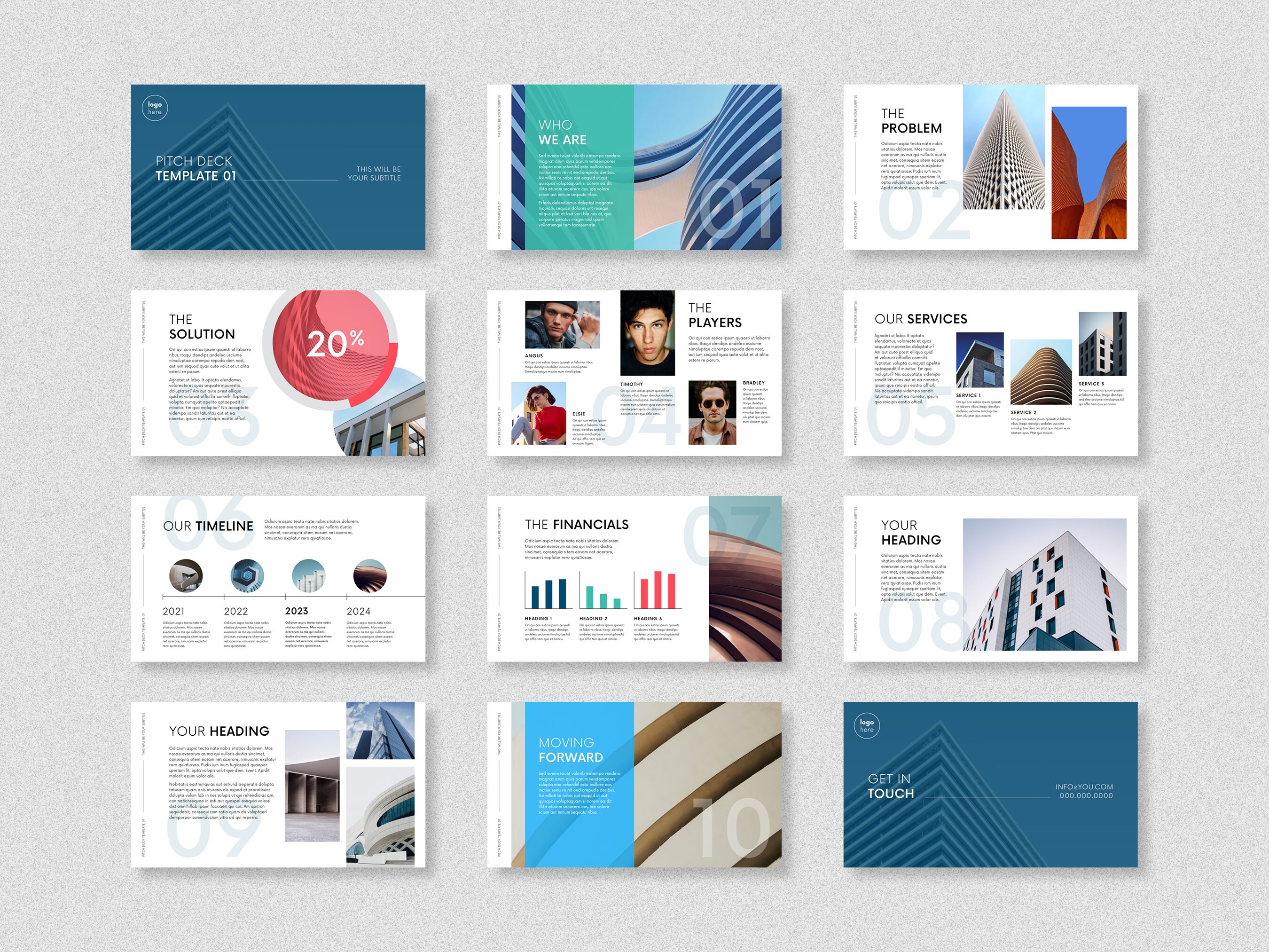 Modern Pitch Deck Template Canva Indesign Tech Presentation Modern Pitch Deck Template Canva Indesign Tech Presentation