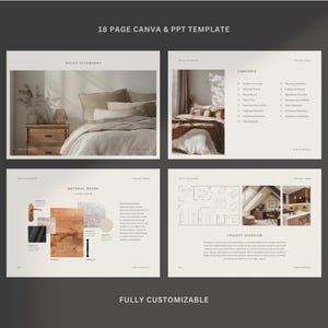 Modelo de Cronograma de FF&E para Design de Interiores | Cronograma de Designer de Interiores | Acabamentos de Móveis e Acessórios | Cronograma de FFE | Modelo de PPT | Canva imagem 4