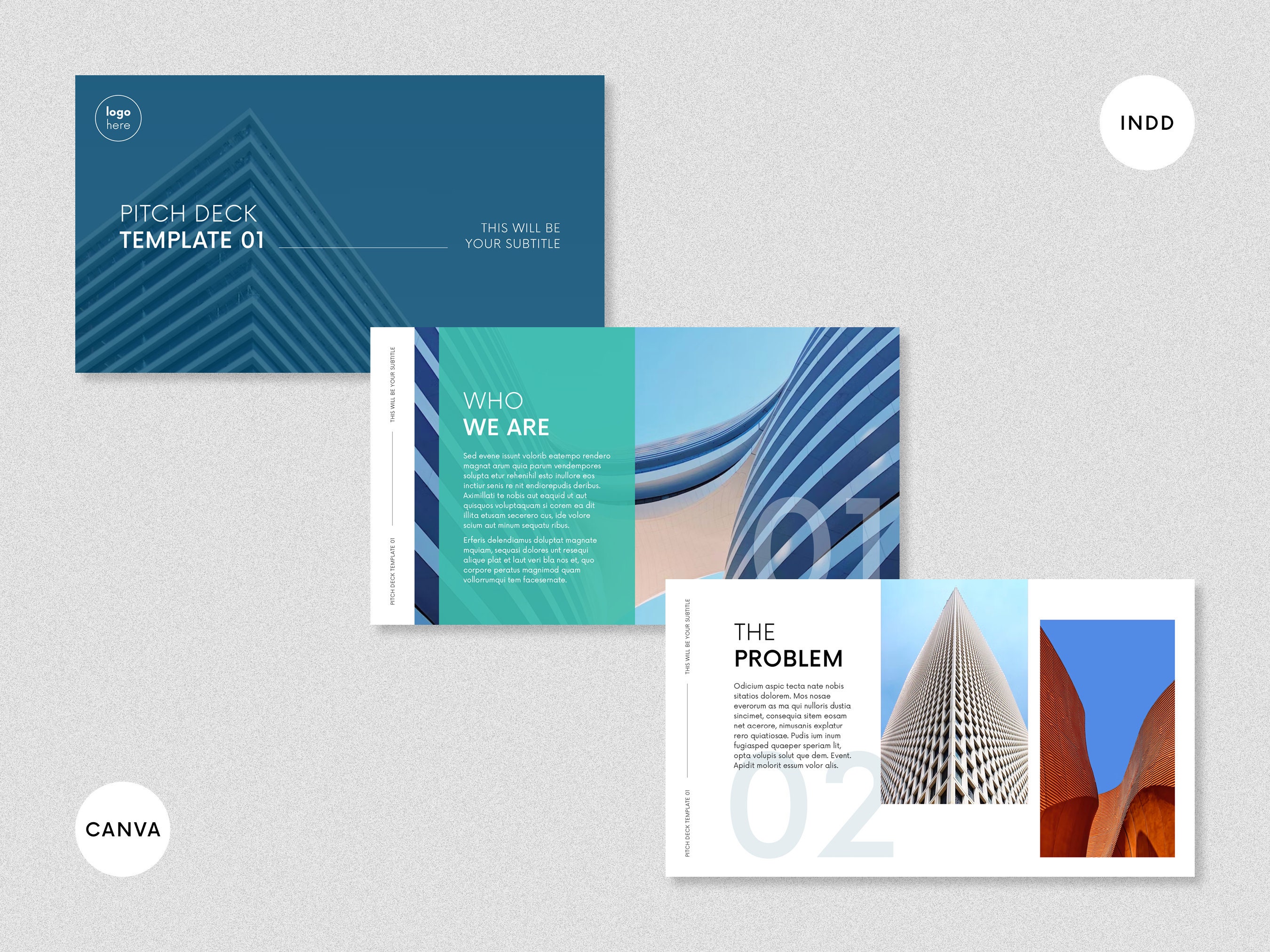 Modern Pitch Deck Template Canva Indesign Tech Presentation Modern Pitch Deck Template Canva Indesign Tech Presentation