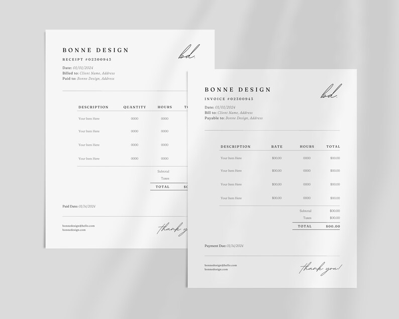 Photography Template Bundle Canva | Wedding Photographer Forms ...