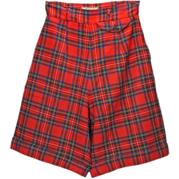 Tartan Blue Plaid Women's Shorts