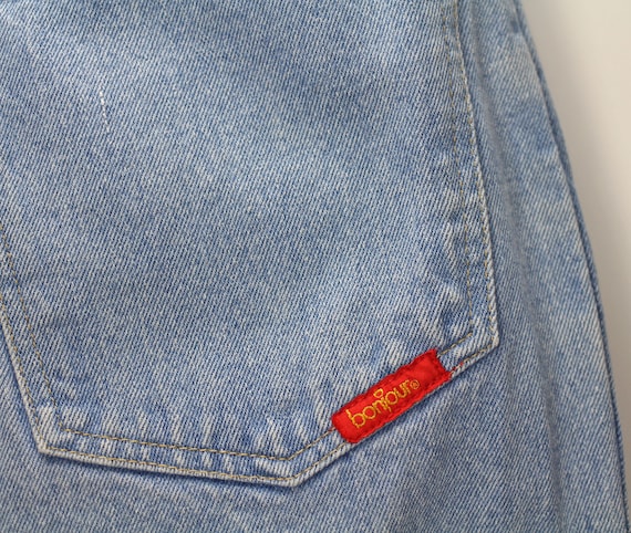 1980s Vintage Bonjour Mom Jeans, Denim Jeans, Hig… - image 4