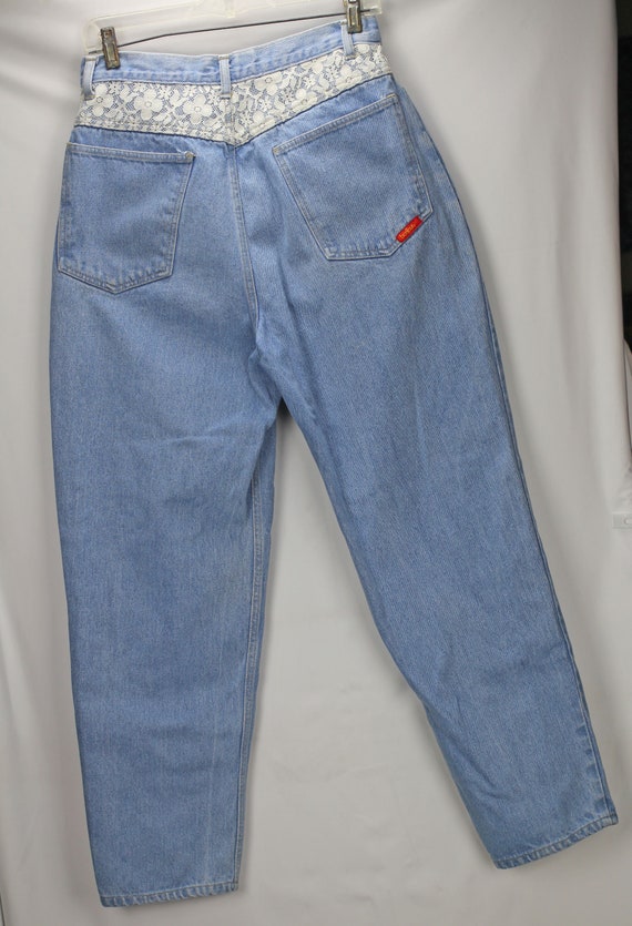 1980s Vintage Bonjour Mom Jeans, Denim Jeans, Hig… - image 6