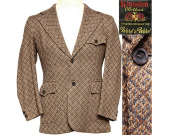 Genuine Harris Tweed Nordstrom 2 button Black gray Herringbone Jacket Size 43R Fully Lined. Item294 Etsy New Zealand