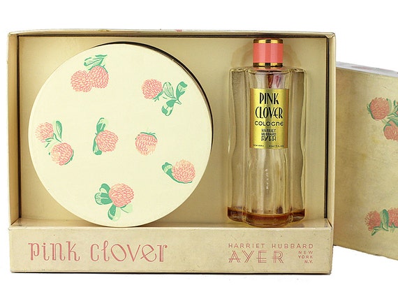 Vintage Harriet Hubbard Ayer Pink Ca.1920's Dusting Powder, Sachet