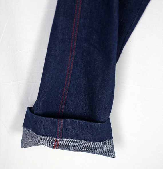 Vintage Bill Blass Jeans, Dark Wash High Waisted … - image 7