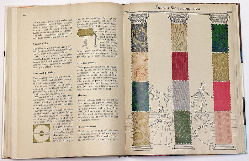 1961 Vintage Sewing Book Mid Century Sewing Book Better Homes /& Gardens Sewing Book