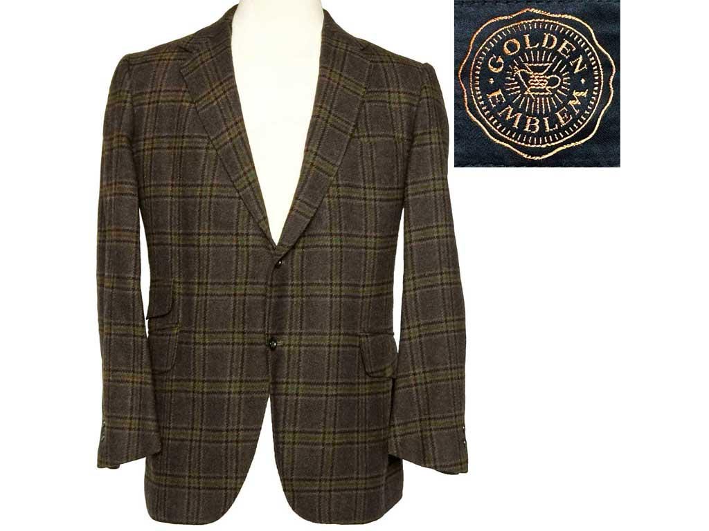 Treat ürself tweed check vintage coat Treat ürself tweed check vintage coat（1960s Vintage Wool