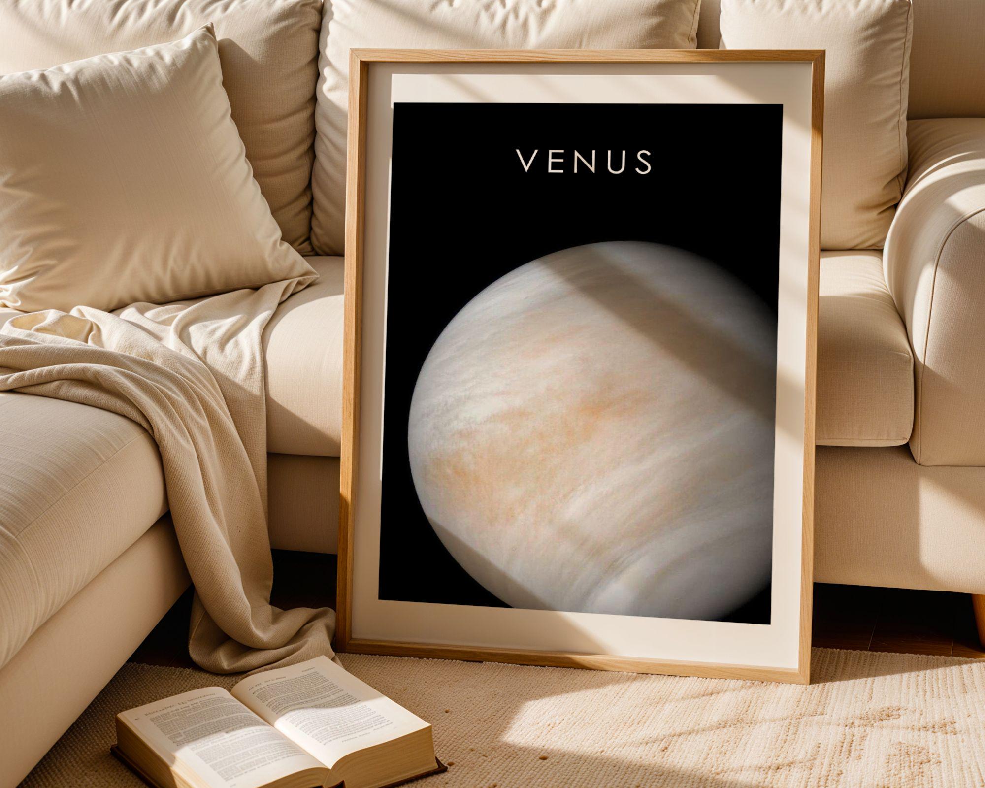 Solar System Art Prints - Full Set of 8 Planets, Space Themed Home ...