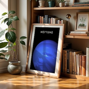 Solar System Art Prints - Full Set of 8 Planets, Space Themed Home ...
