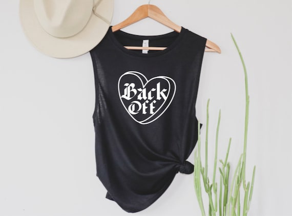 Back off muscle shirts