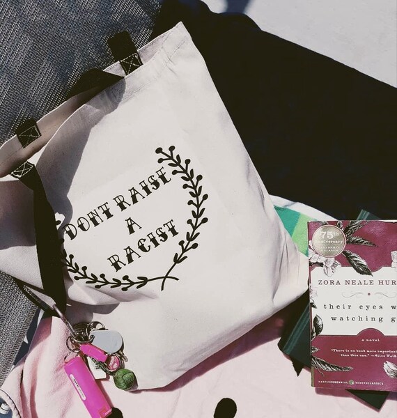 Don't raise a racist tote bag