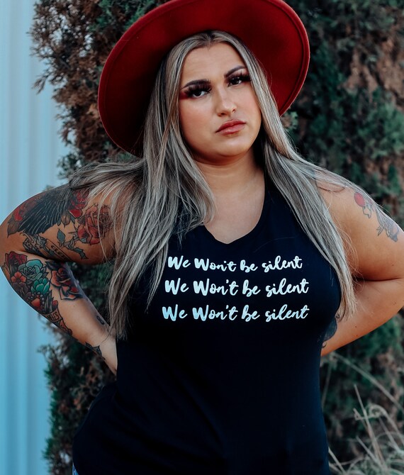 We won't be silent muscle tank