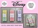 DISNEY inspired wax melt snap bars scent fragrance insense smell bar home decor refill UK highly scented burner soy luxury minnie mickey DWF 