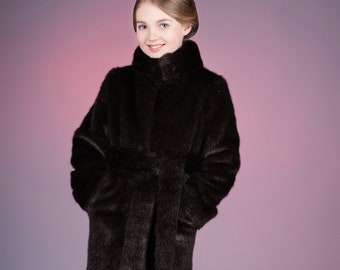 children's faux fur coats uk