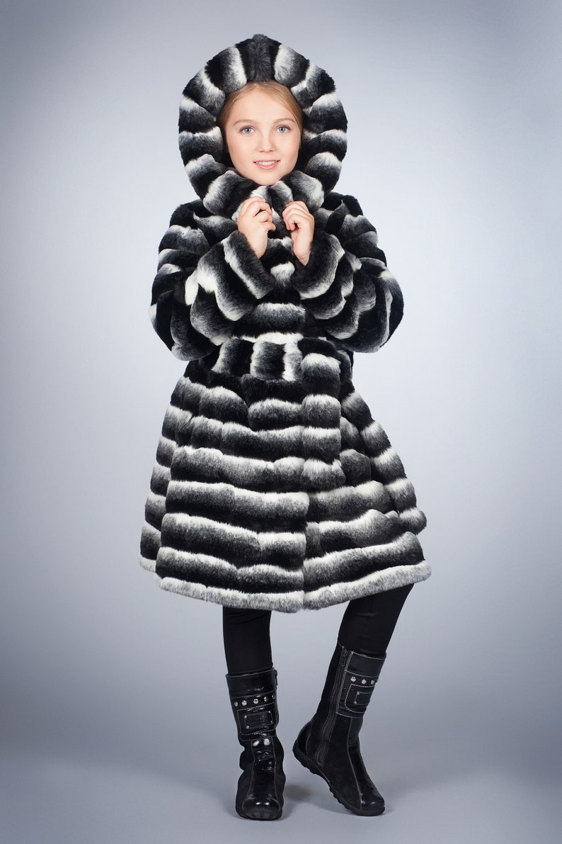Kids coat. Fur kids coat. Winter kids coat. Gift for children. Etsy