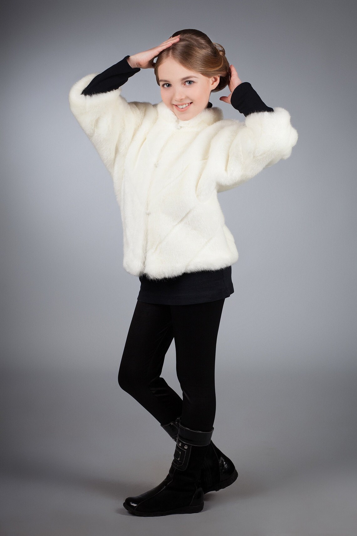 Kids Jacket. Fur Kids Jacket. Winter Kids Jackets. Fake Fur Etsy