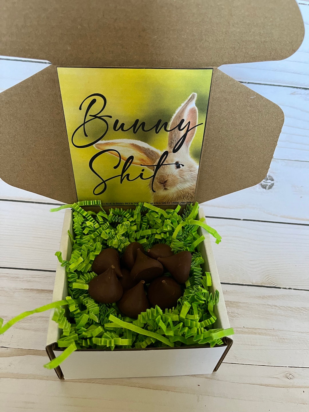 Bunny Shit Easter Chocolate Poop Can Be Sent Anonymously Solid Milk