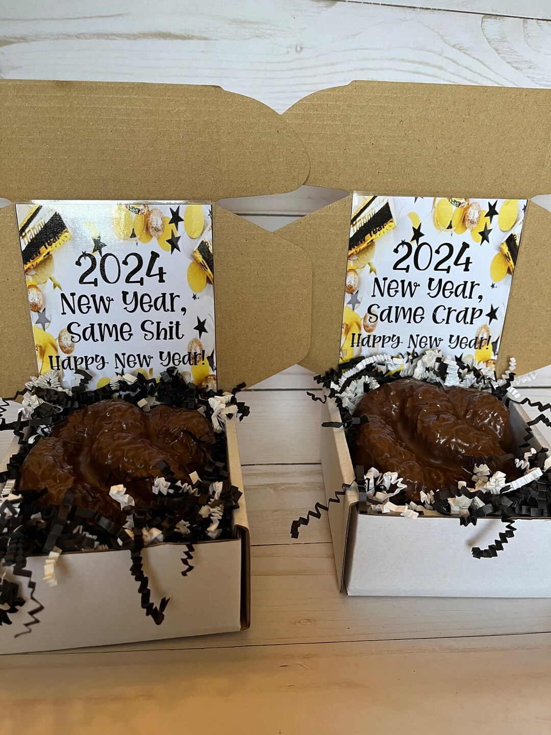 Hilarious New Year Chocolate Poop Can Be Sent Anonymously Hand Made
