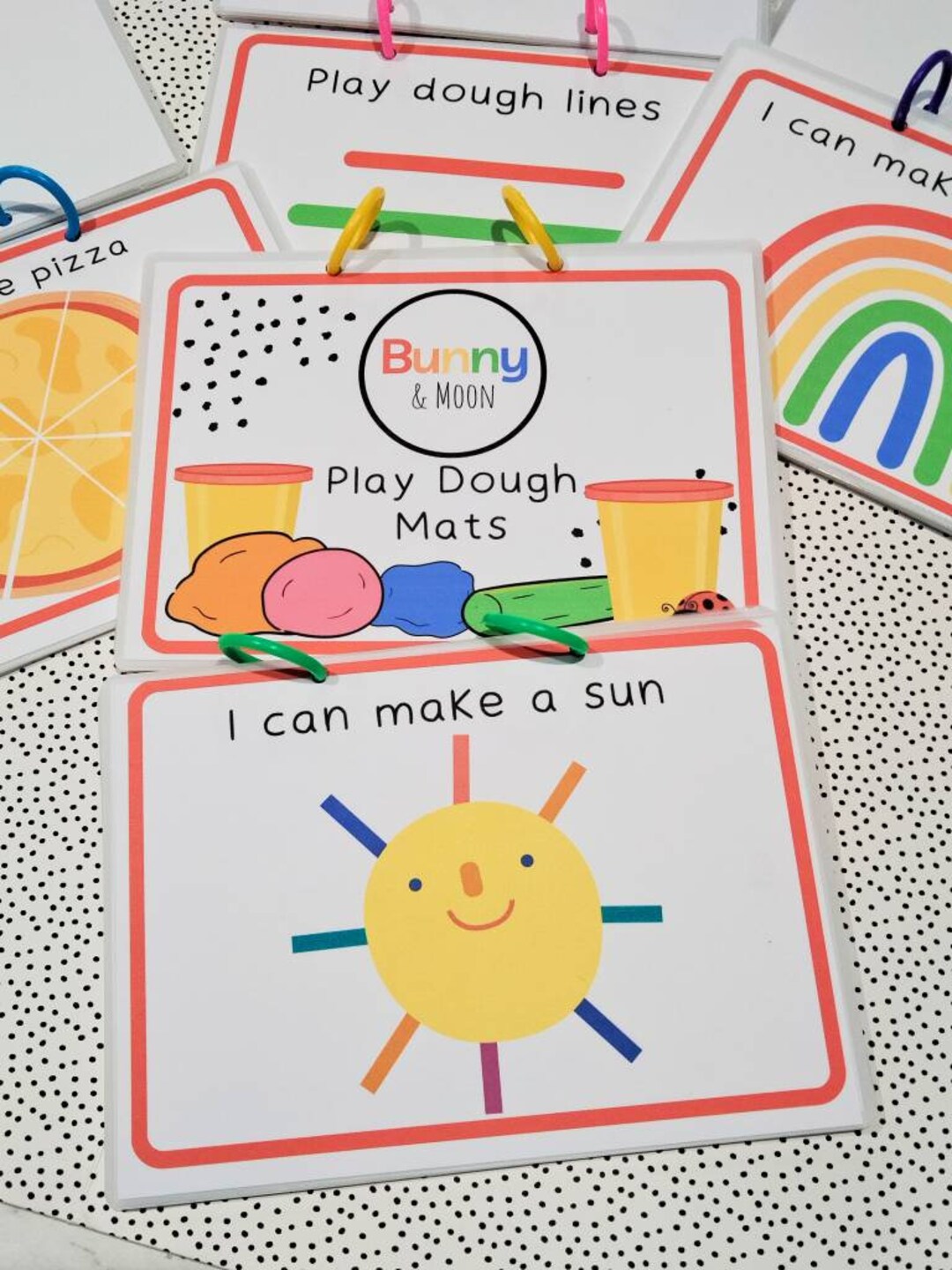Play Dough Activity Mats Play Dough Mats Play Dough Quiet Etsy