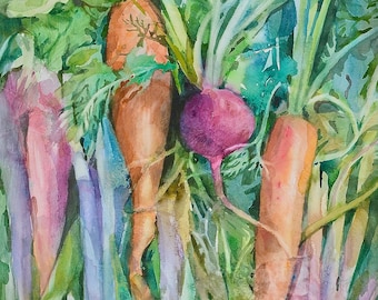Kitchen Veggie Wall Art