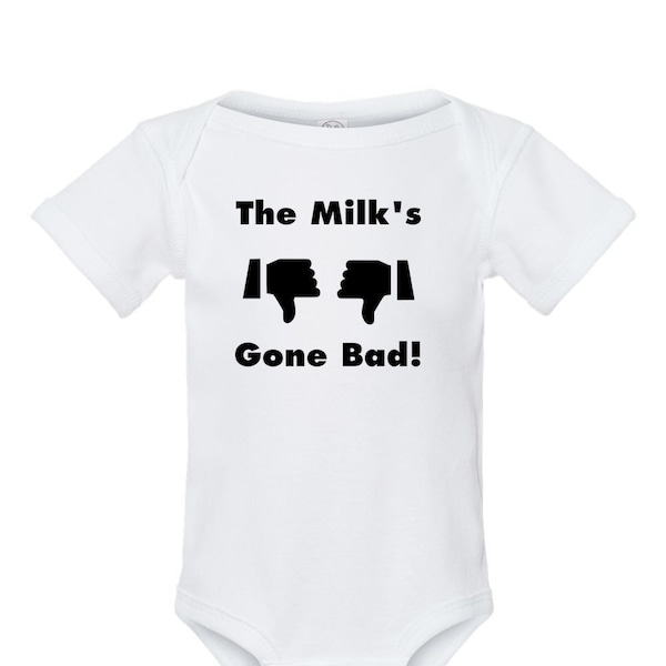 Rick James Dave Chappelle The Milk's Gone Bad Funny Baby Onesie & Infant White Bodysuit