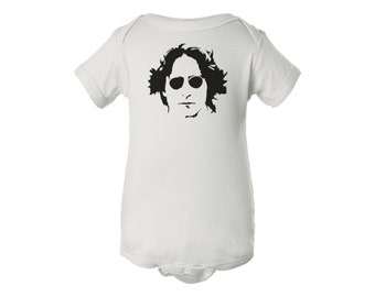John Lennon Baby Body aus 100% Baumwolle
