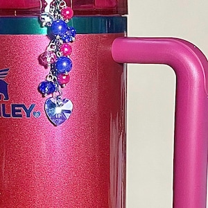 Valentine heart charms for Stanley Berry Truffle tumbler Stanley, Swig, Yeti, Bogg items
