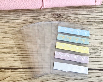 Washi Card With Gold Foil Stationery Print Washi Tape Sample - Etsy