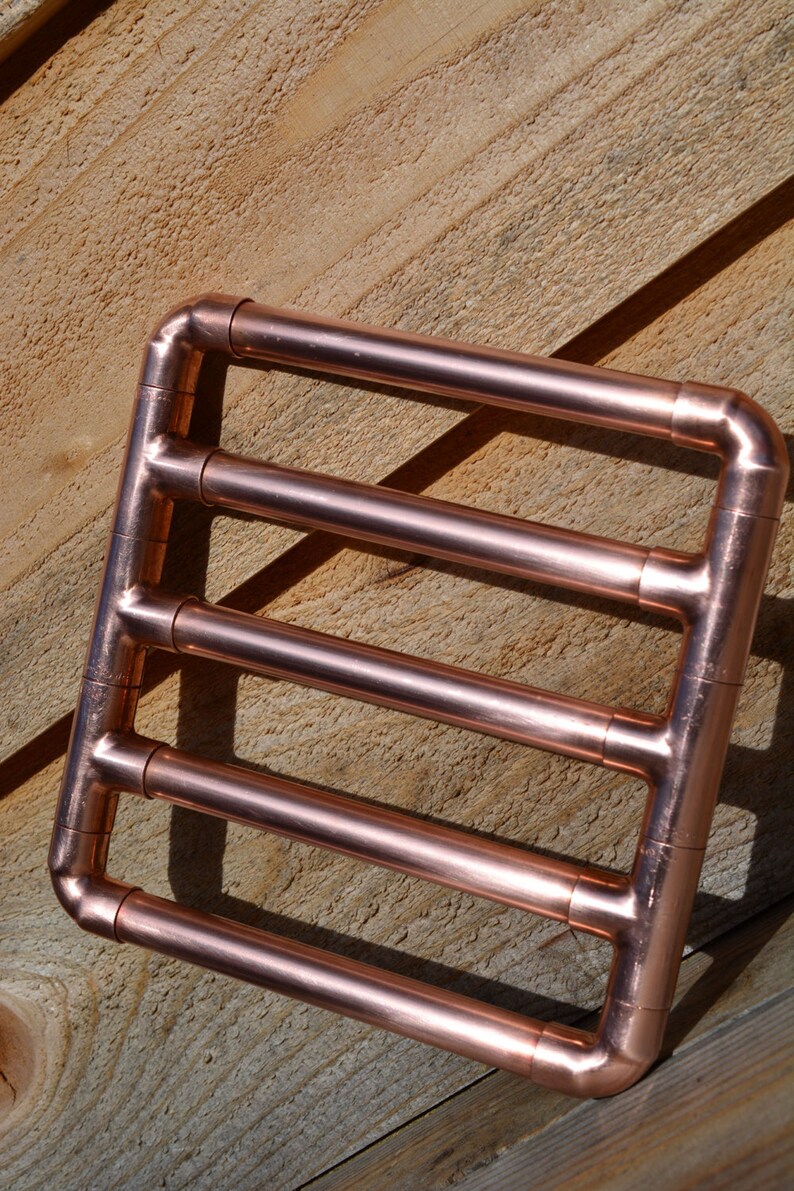 Polished Copper Trivet Etsy