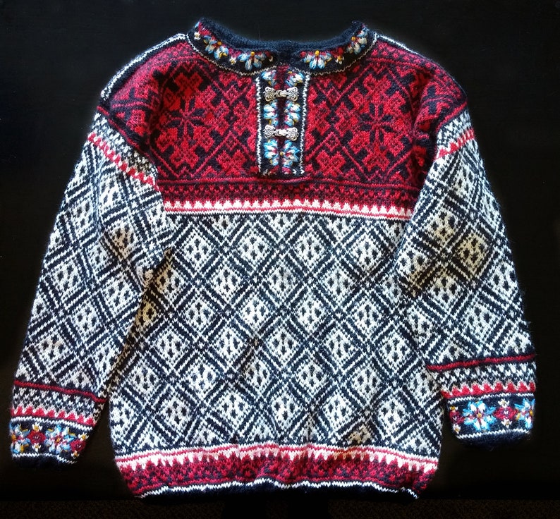 Dale of Norway Hand-knit jubileum Sweater - Etsy