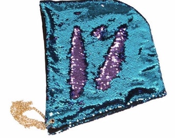 Reversible Sequin Hoodie Hat - Burning Man outfit