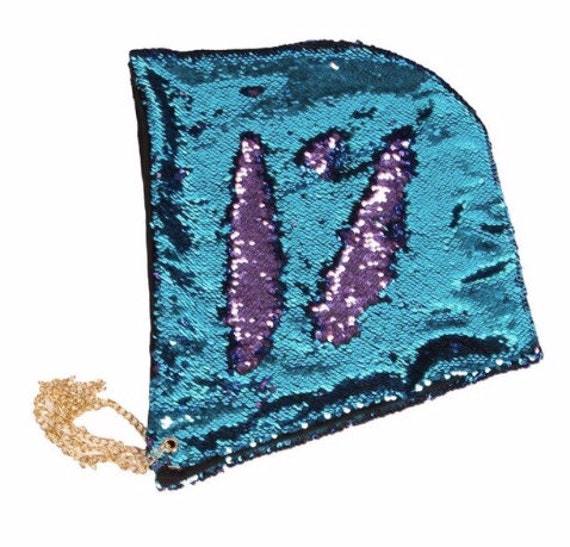 reversible sequin hoodie