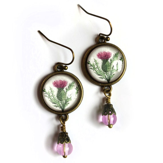 Pink thistle deals jewelry