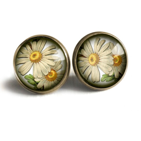 ■VINTAGE HOLLYWOOD■ Nature Daisy Earrings VH2435EA001M Amazon.com: Fashion Sunflower Daisy Earrings Women's Vintage