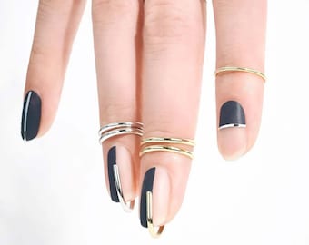 fingernail rings fashion