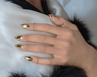 NAILRING/Silver ネイルリング未使用 Madonna レディガガ NAILRING/Silver ネイルリング未使用 Madonna レディガガ ネイル