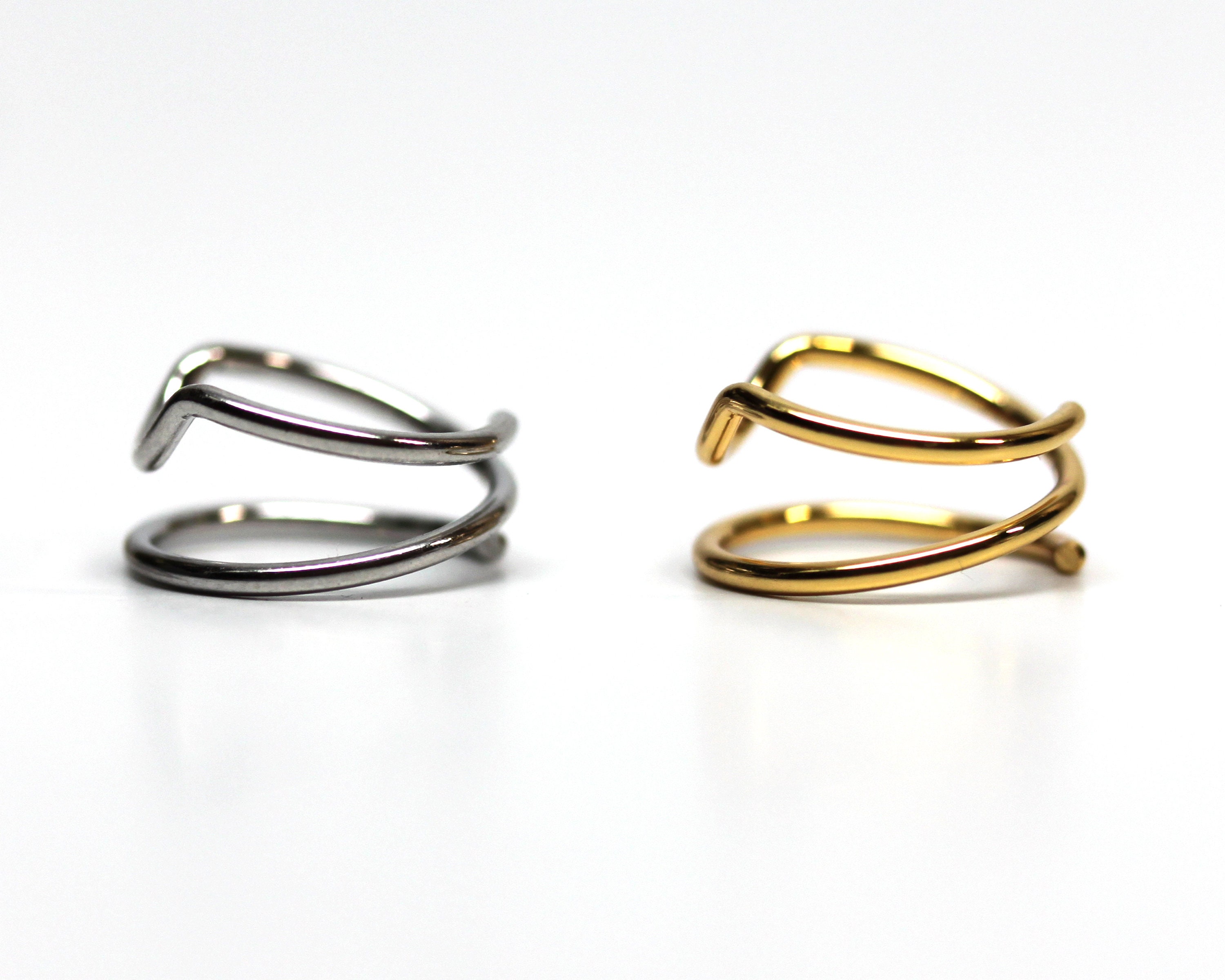 Fingertip Ring Finger Nail Art Trendy Nail Open Adjustable Etsy